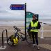 Titia Bor from Netherlands. June 1-11th. Morecambe - Bridlington and back to Morecambe.